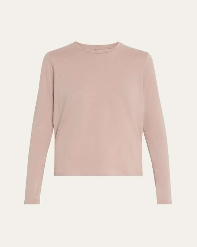 Relaxed Tees Long-Sleeve Crewneck T-Shirt